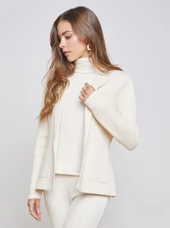Lacey Knit Blazer