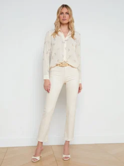Laurent Embroidered Blouse
