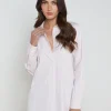 Layla Back-Vent Poplin Tunic