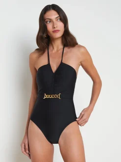 Leila Halter One-Piece Swimsuit