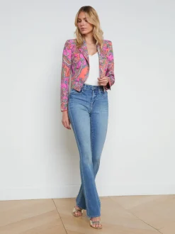 Lila Open-Front Blazer