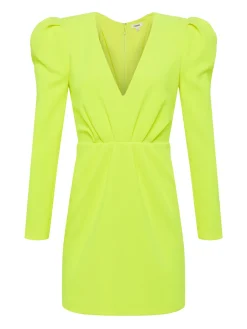 Linnie Front-Pleat Dress