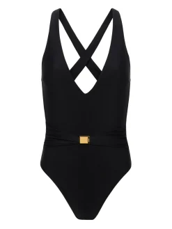 Lisa Plunge One-Piece Swimsuit