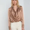 Lotus Silk Blouse