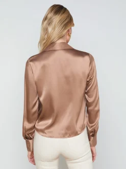 Lotus Silk Blouse
