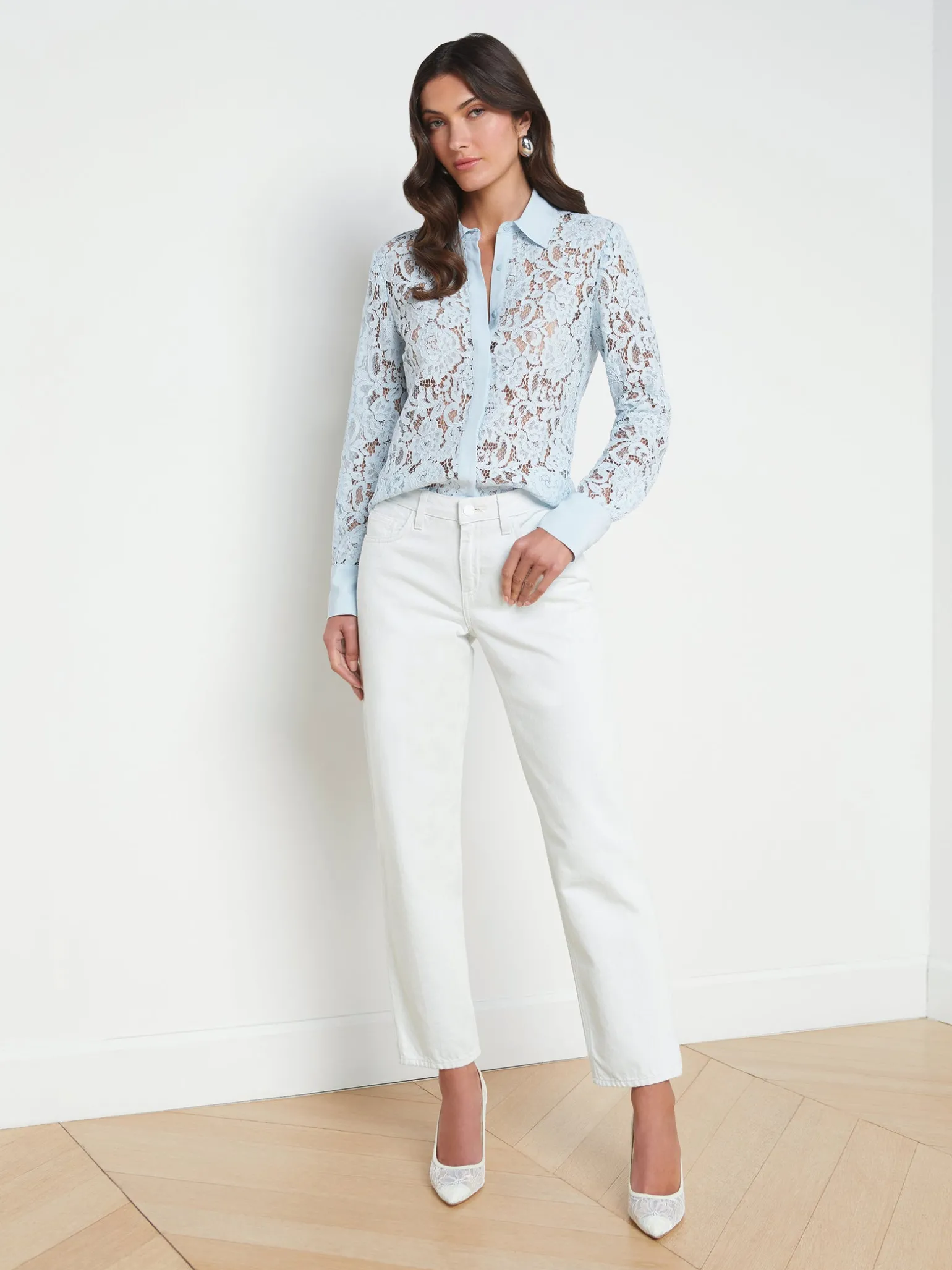 Maia Floral Lace Blouse