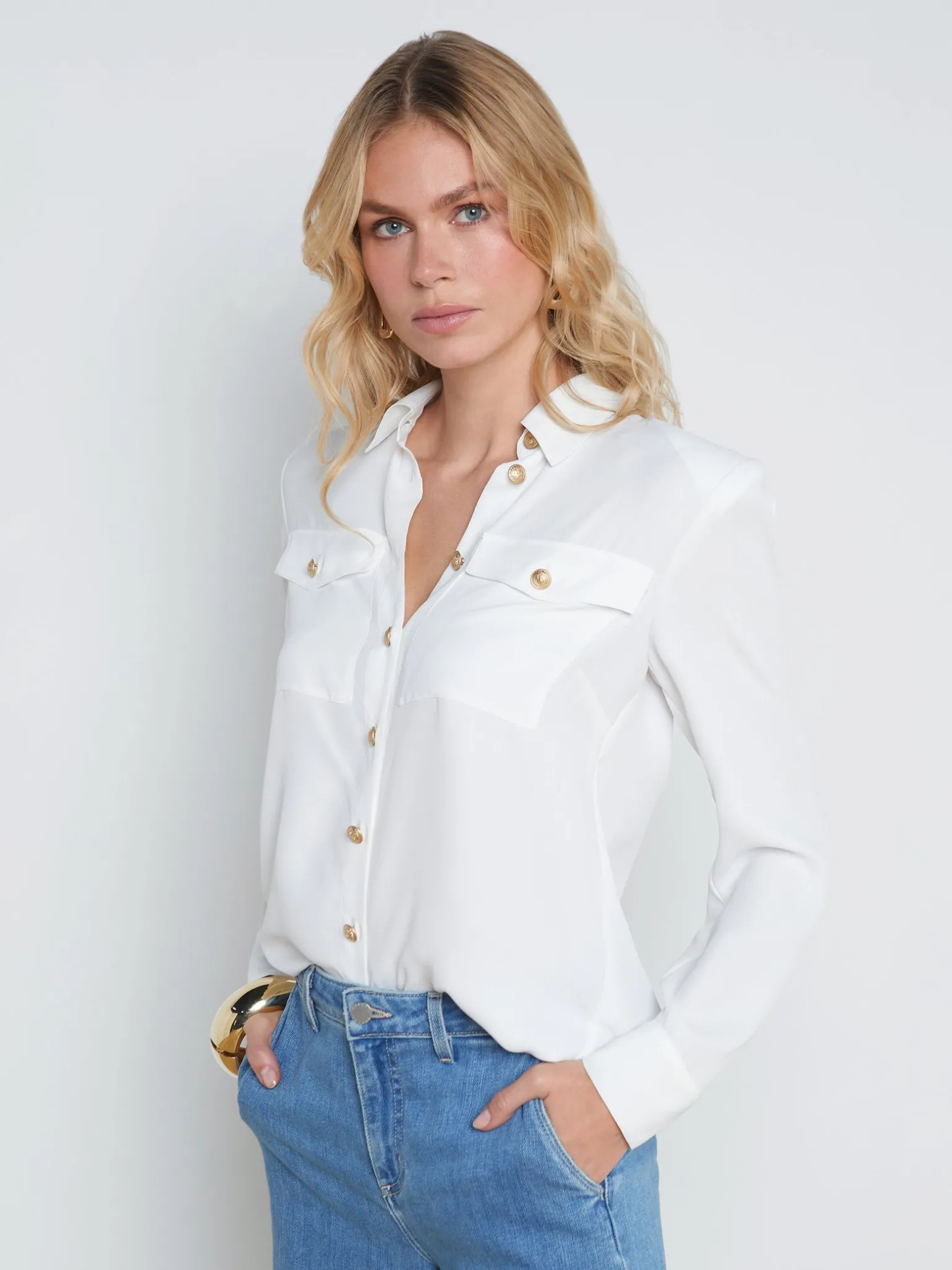 Maisy Cargo Pocket Shirt