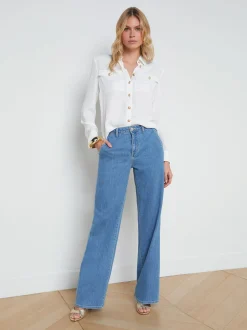 Maisy Cargo Pocket Shirt