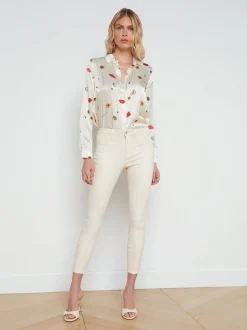 Margot Coated Skinny Jean