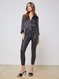 Margot Coated Skinny Jean