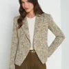 Marie Herringbone Blazer