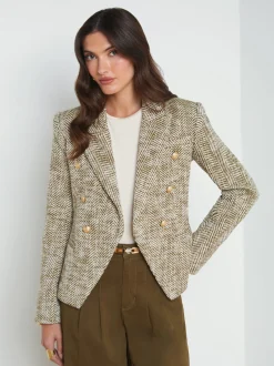 Marie Herringbone Blazer