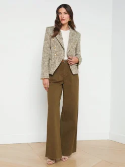Marie Herringbone Blazer