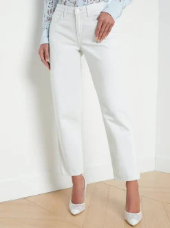 Mateo Slouchy Straight-Leg Jean
