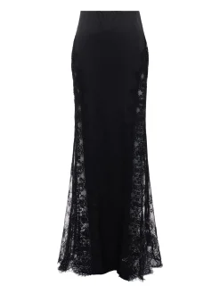 Minka Silk Lace Skirt