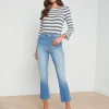 Mira Cropped Micro Boot Jean