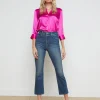 Mira Cropped Micro Boot Jean