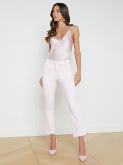 Mira Cropped Micro Boot Jean
