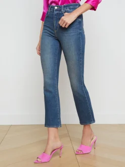 Mira Cropped Micro Boot Jean