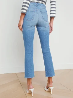 Mira Cropped Micro Boot Jean