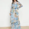 Moda Silk Organza Trench Coat