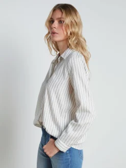 Nina Lurex-Cotton Blouse