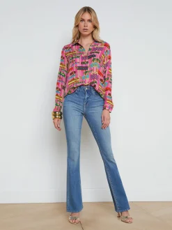 Nina Silk Blouse