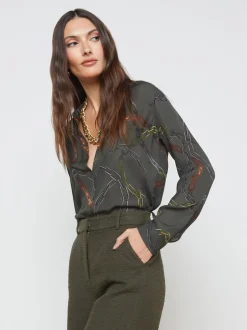 Nina Silk Blouse