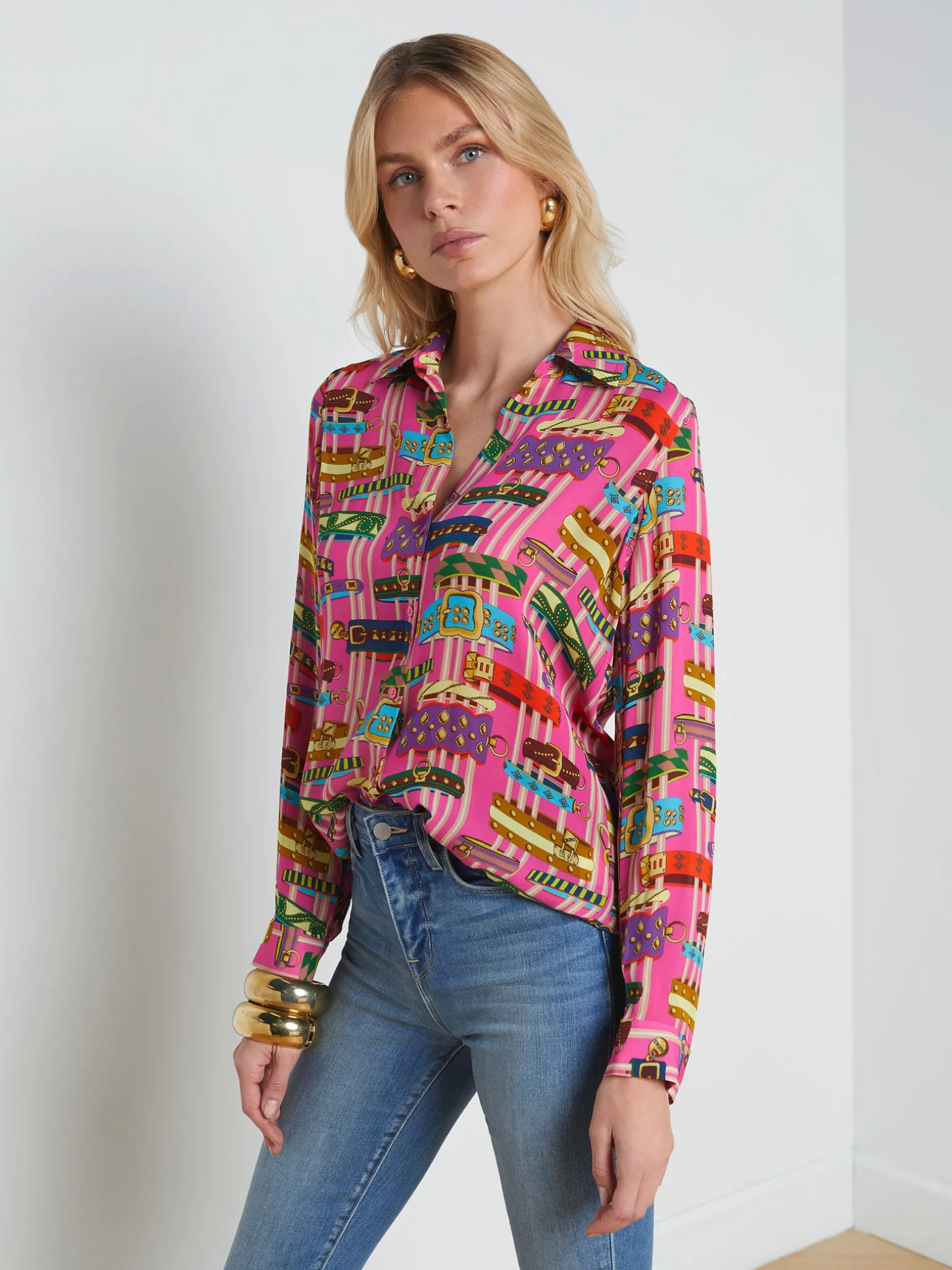 Nina Silk Blouse
