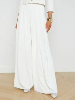 Nova Pleated Wide-Leg Pant