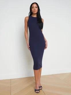 Nura Sleeveless Midi Dress