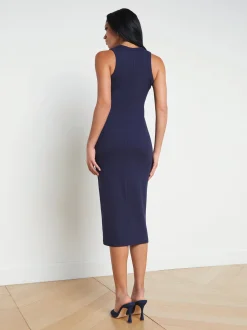 Nura Sleeveless Midi Dress