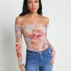 Peonie Off-the-Shoulder Bodysuit