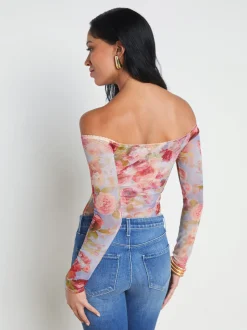 Peonie Off-the-Shoulder Bodysuit