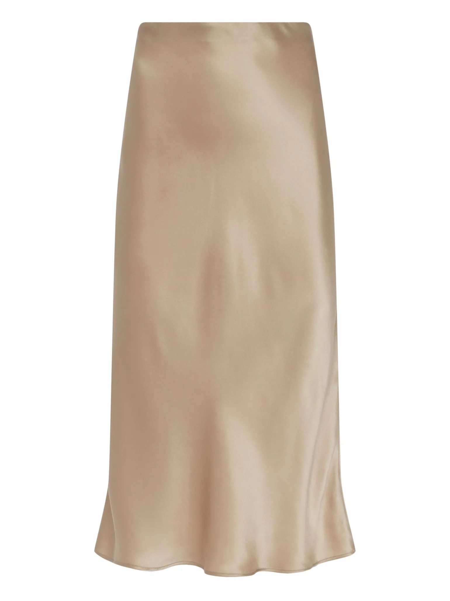 Perin Silk Midi Skirt