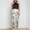 Pilar Silk Wide-Leg Pant