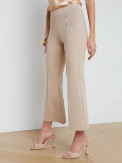 Ren Cropped Flare Knit Pant