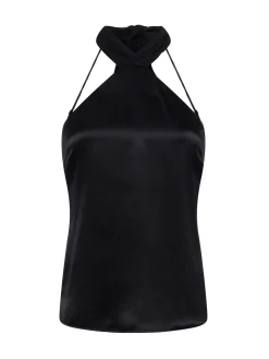 Riviera Silk Halter Top