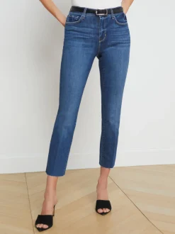 Sada Slim-Leg Cropped Jean