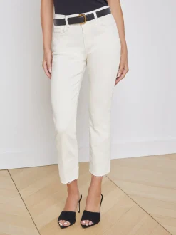 Sada Slim-Leg Cropped Jean