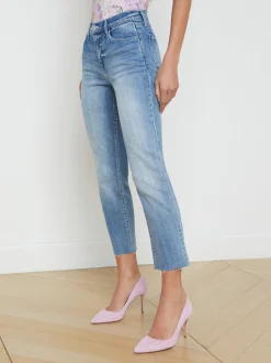 Sada Slim-Leg Cropped Jean
