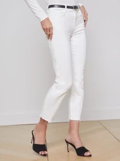 Sada Slim-Leg Cropped Jean