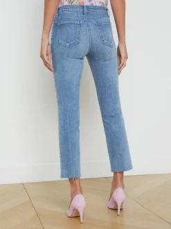 Sada Slim-Leg Cropped Jean