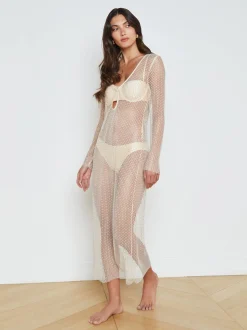 Sara Mesh Cover-Up Dress