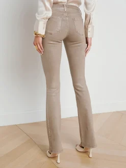 Selma Coated Bootcut Jean