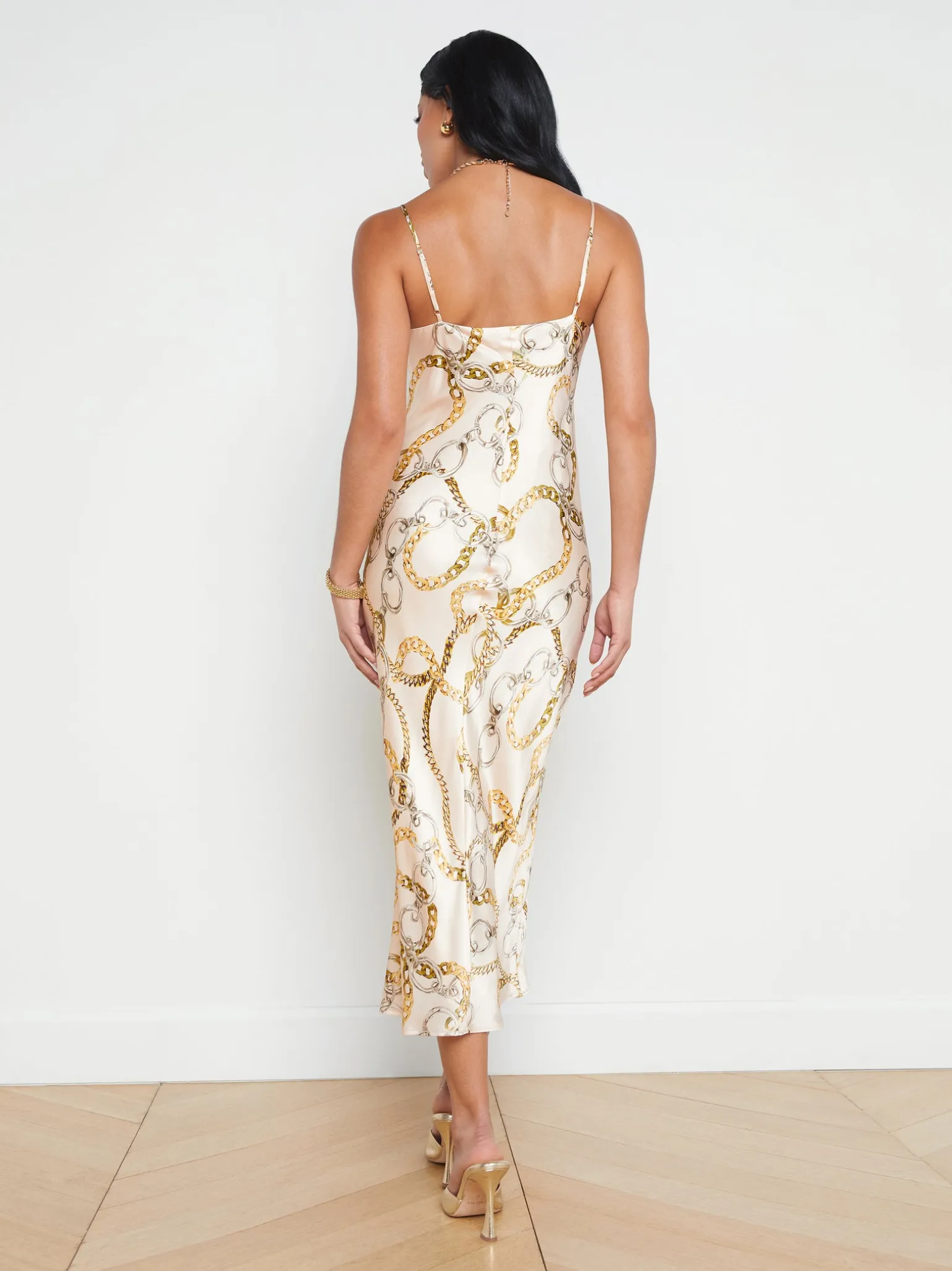 Seridie Silk Slip Dress