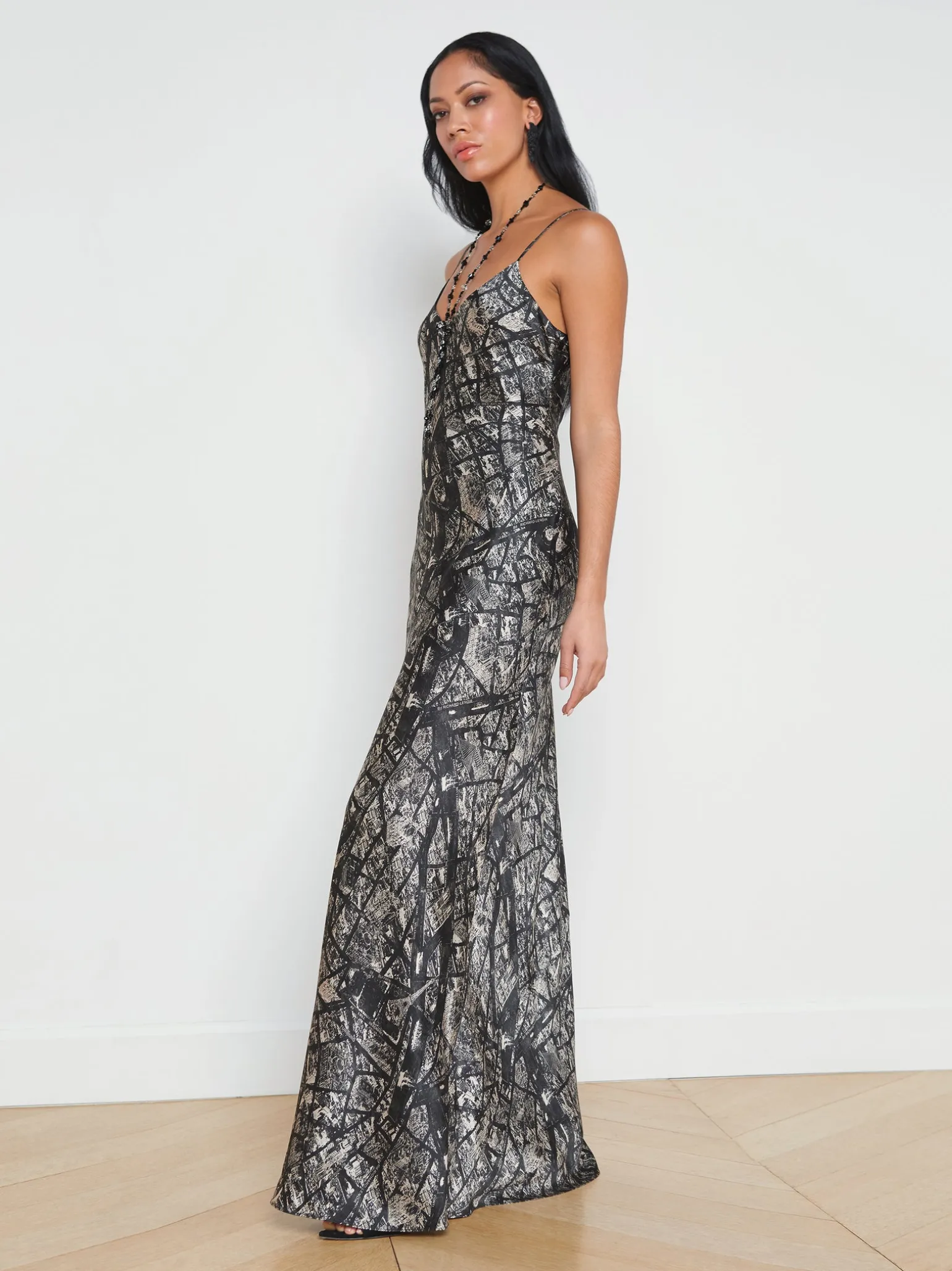 Serita Silk Slip Dress