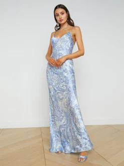 Serita Silk Slip Dress