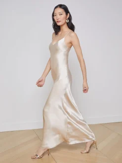 Serita Silk Slip Dress