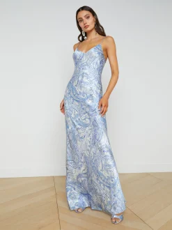 Serita Silk Slip Dress